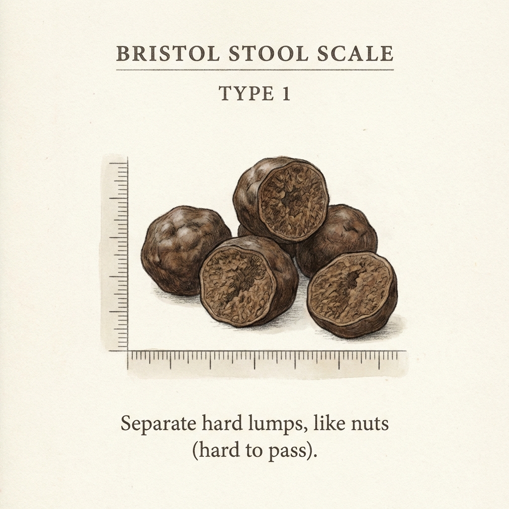 Tip 1: Parça parça, sert yumrular