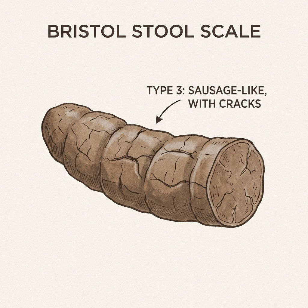 Tip 3: Yüzeyinde çatlaklar olan sosis gibi