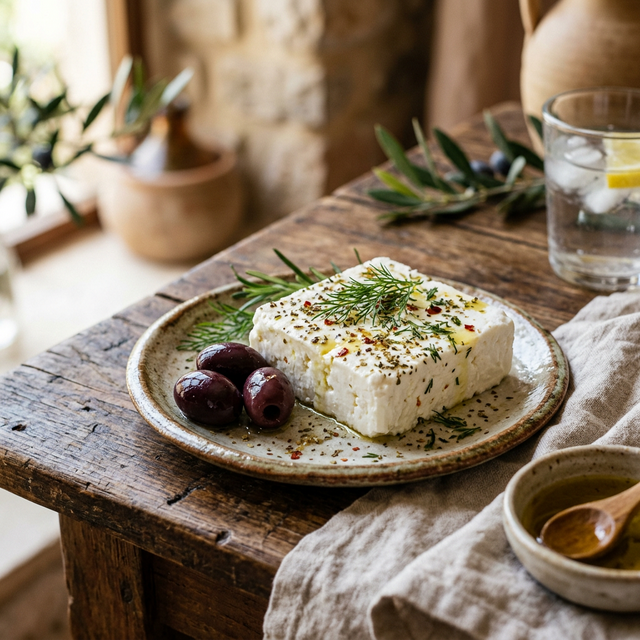 3. Bir Dilim Peynir ve Zeytin