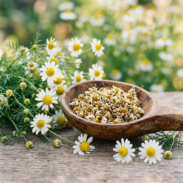 4. Rezene veya Papatya Çayı (Sıvı Atıştırmalık)